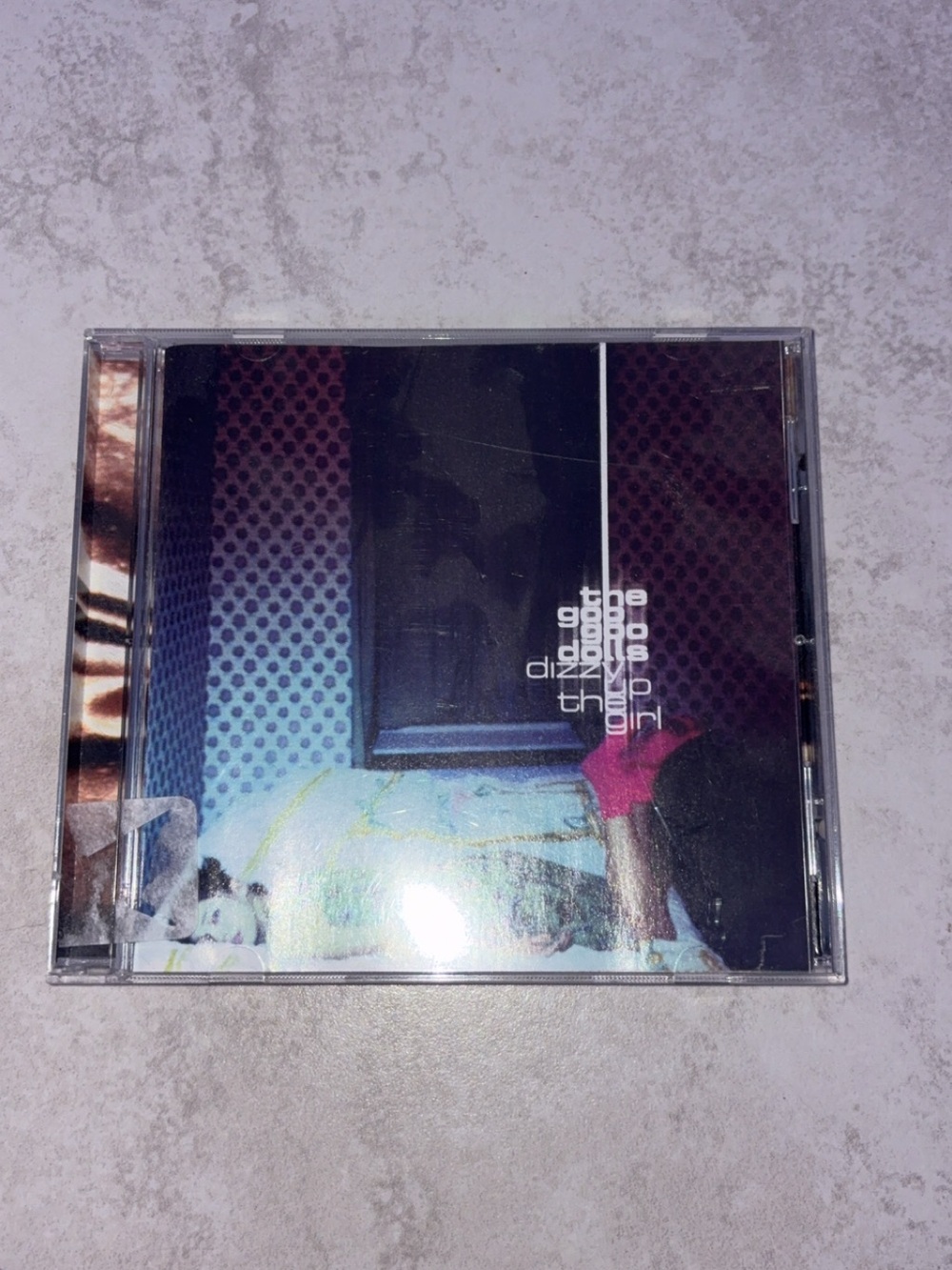 Dizzy Up the Girl - The Goo Goo Dolls (Black/Purple Album Cover)